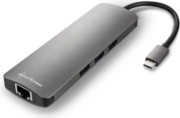 Actual product image Sharkoon Combo (USB-C, 1 Ports)