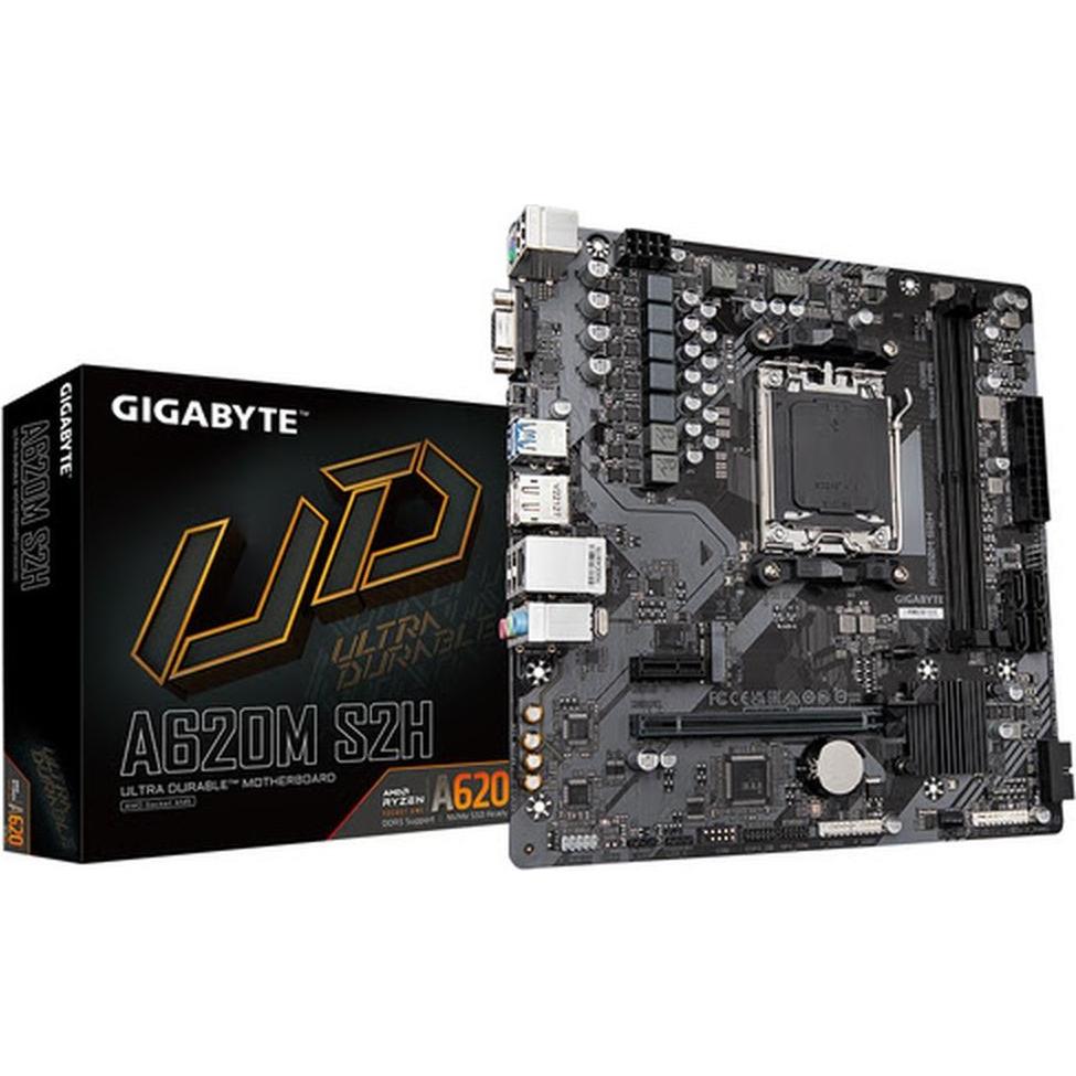 Gigabyte GA-A620M S2H (AM5, AMD A620, mATX), Mainboard