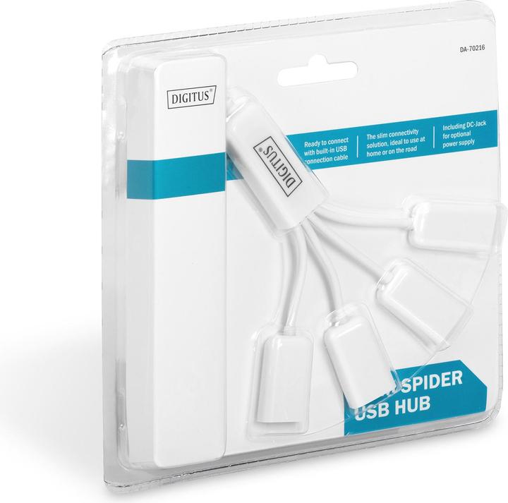 Productafbeelding Digitus Slanke Spin (USB-A, 4 ports)