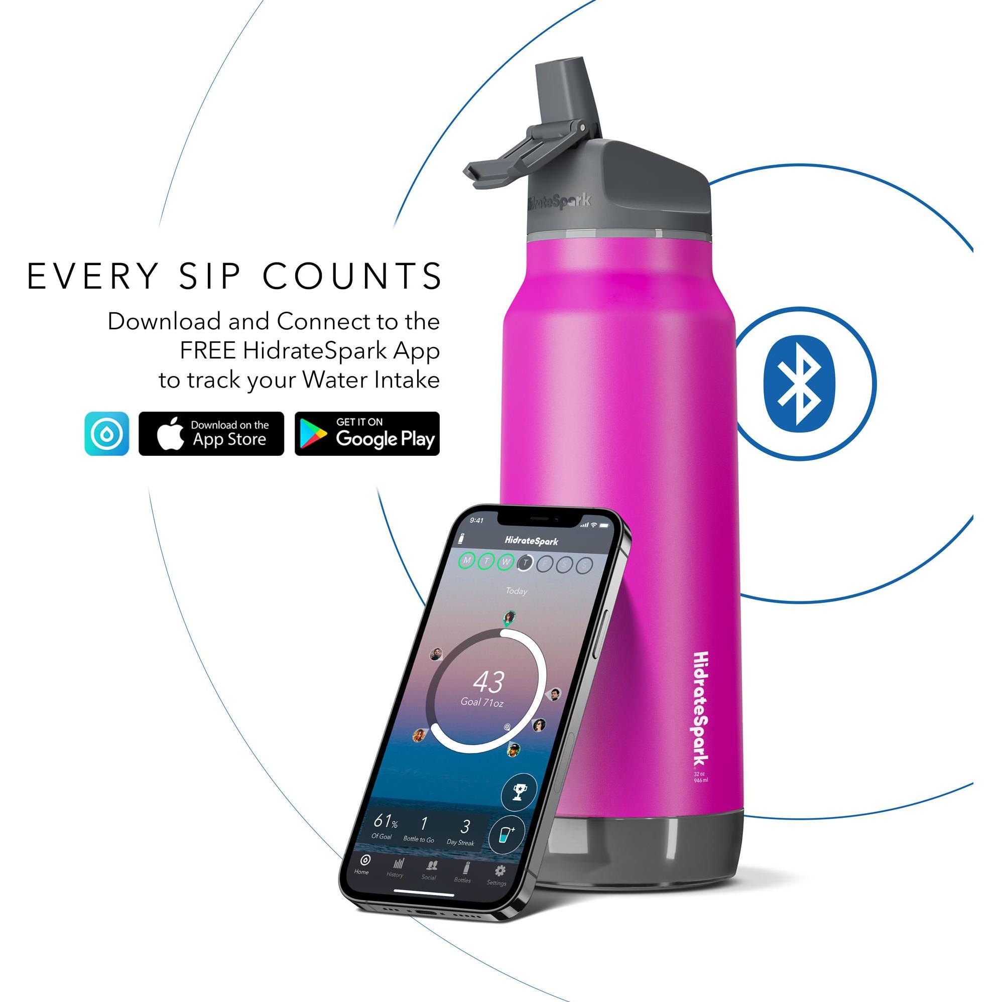 Thumbnail - HidrateSpark, Trinkflasche + Thermosflasche, (0.95 l)