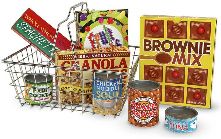 Actual product image Melissa & Doug Grocery Basket