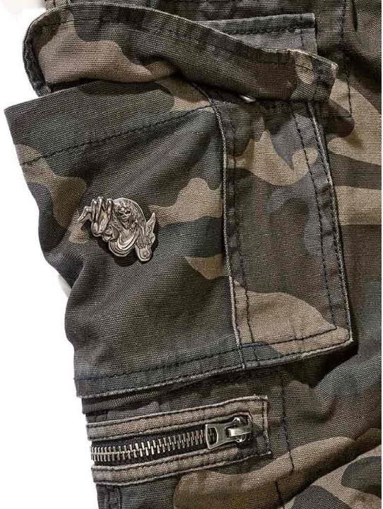 Actual product image Brandit Iron Maiden Savage Shorts The Number of The Beast - 188301 (M)