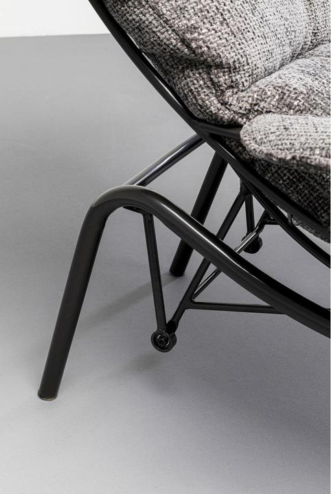 Produktbild Kare Design Sessel + Hocker Vienna Swing Grau