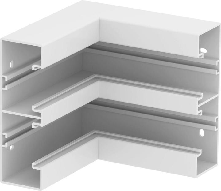 Actual product image OBO Bettermann OBO GK-IS53165RW Inner corner rigid form pure white (5.30 cm)