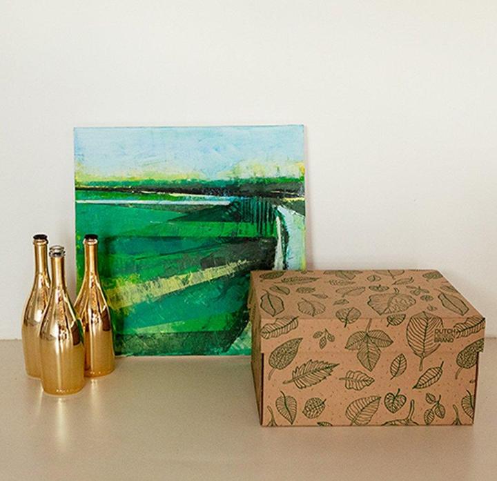 Actual product image Dutchdesign Dutch Design Storage Box Natural Leaves (39.50 cm)