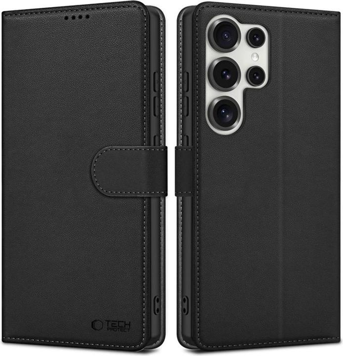 Produktbild Tech-Protect Wallet Case for Samsung Galaxy S25 Ultra - Black (Samsung Galaxy S25 Ultra)
