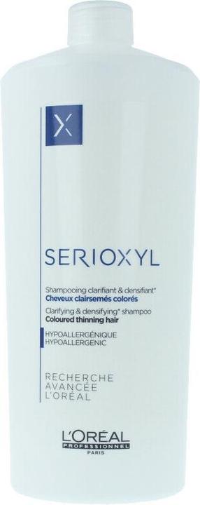 Immagine prodotto L'Oréal Professionnel Serioxyl - Shampoo per capelli colorati e diradati (Shampoo liquido, 1000 ml)