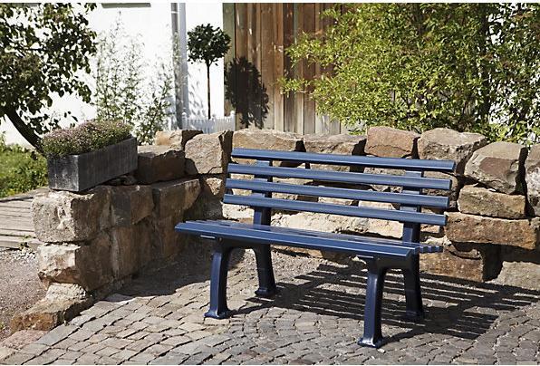 Actual product image kaiserkraft Plastic park bench