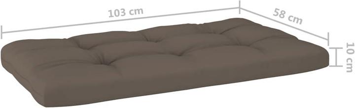 Produktbild vidaXL Palettensofa
