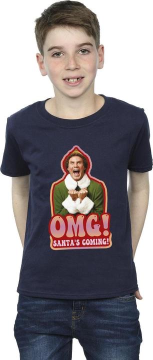 Actual product image Elf Boys Santa's Coming T-Shirt (128)