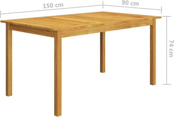 Produktbild vidaXL Albelo (150 x 90 x 74 cm)