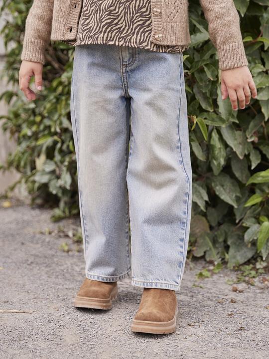 Produktbild Vertbaudet Weite Mädchen Jeans mit Dehnbund, Bundweite verstellbar (98)