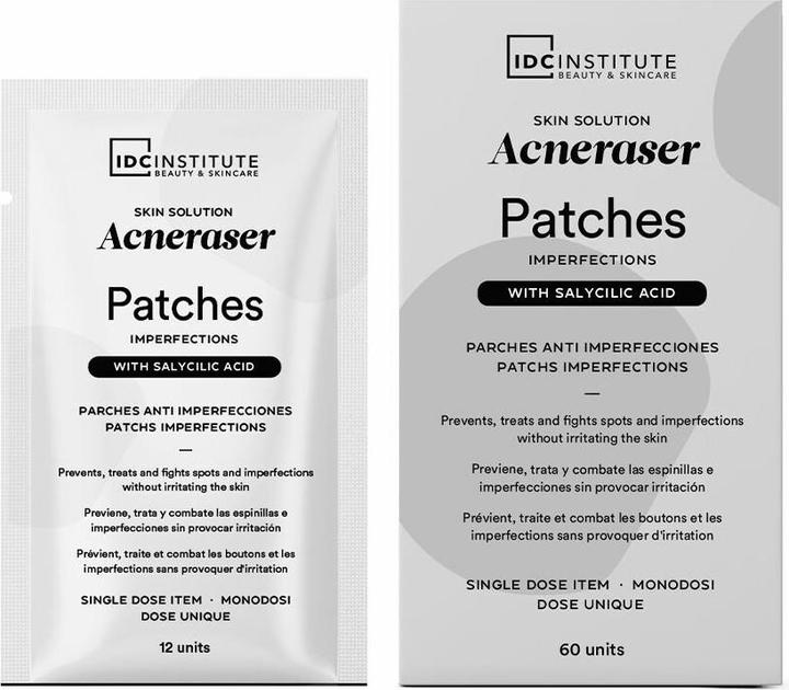 Nutritional values and ingredients IDC Institute Patches Imperfections with Salicylic Acid 60 Units