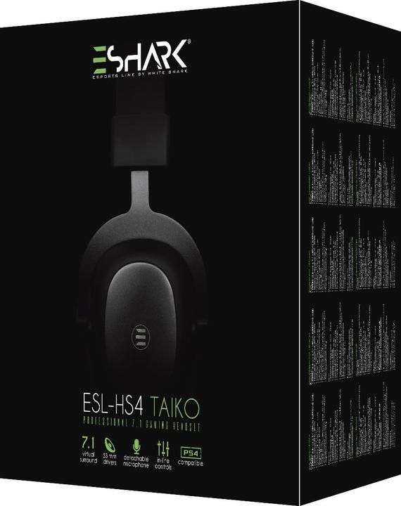 Produktbild White Shark ESL-HS4 Gaming Headset TAIKO (Kabelgebunden)