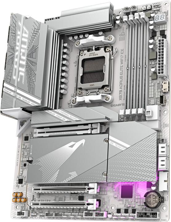 Produktbild Gigabyte X870 AORUS ELITE WIFI7 ICE (AM5, AMD X870, ATX)
