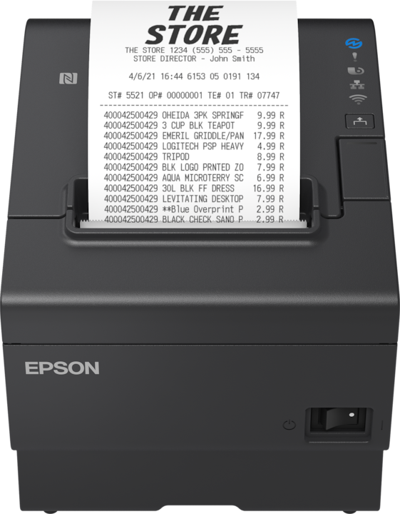 Actual product image Epson TM-T88VII (Ethernet)