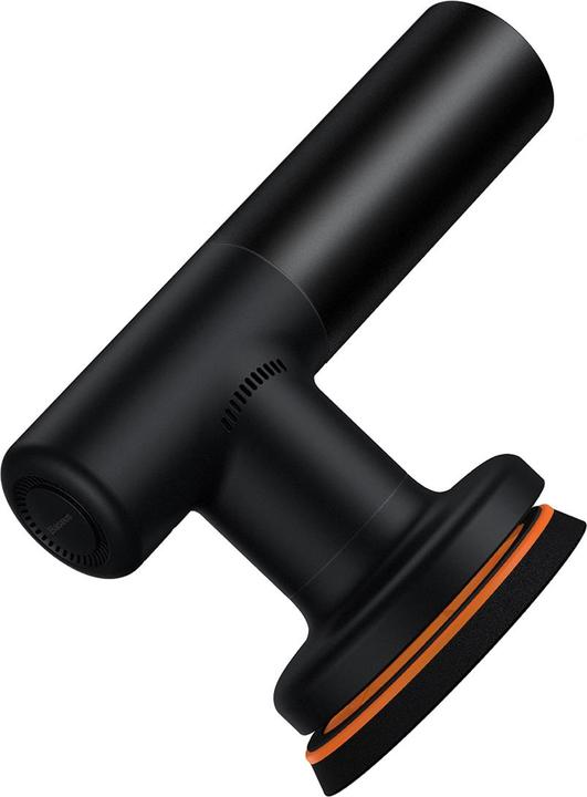 Actual product image Baseus New Power Cordless Electric Polisher Black(Include: flat foam pad*1+waffle foam polishing pad*1+poli (Eccentric polisher, 30 W)