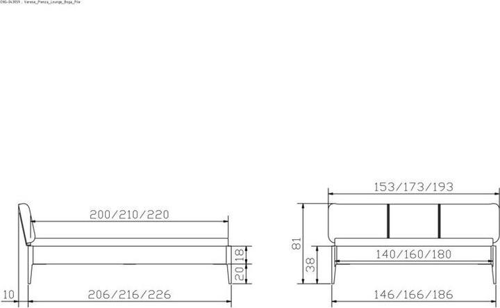 Produktbild Hasena Varese 20 (140 x 210 cm)