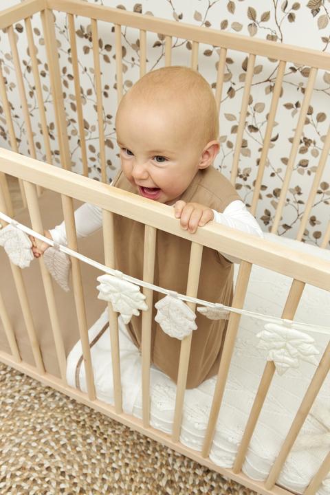 Image du produit Meyco Couverture de bébé Romantic Flower - blanc crème - 75x100cm