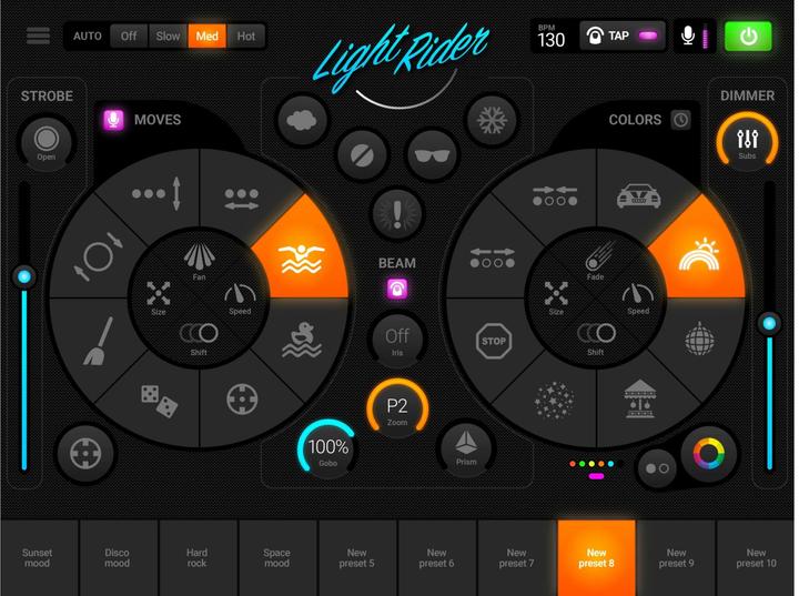 Actual product image BeamZ Light Rider/ESA2 USB/WiFi