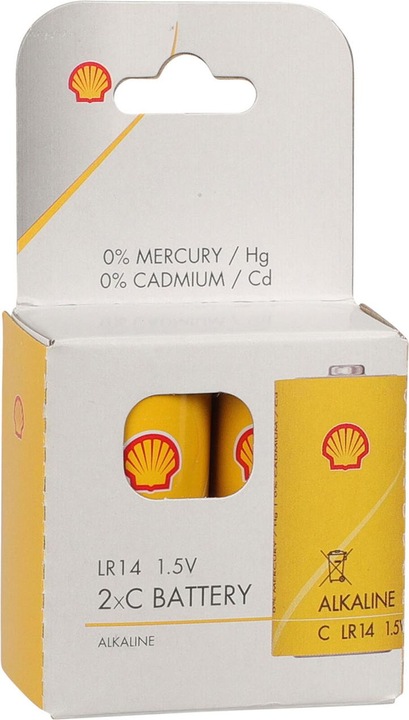 Produktbild Rainx 4er-Set Alkaline-Batterien Baby 1,5V Typ C, Shell (4 Stk., C)