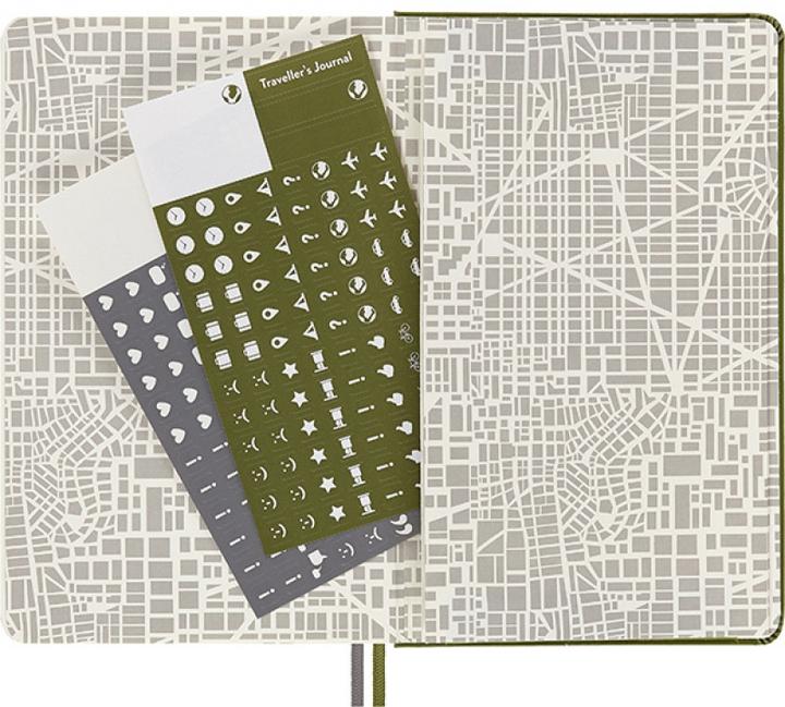 Immagine prodotto Moleskine Traveller's Journal (A5, Rigatura speciale, Copertina rigida)