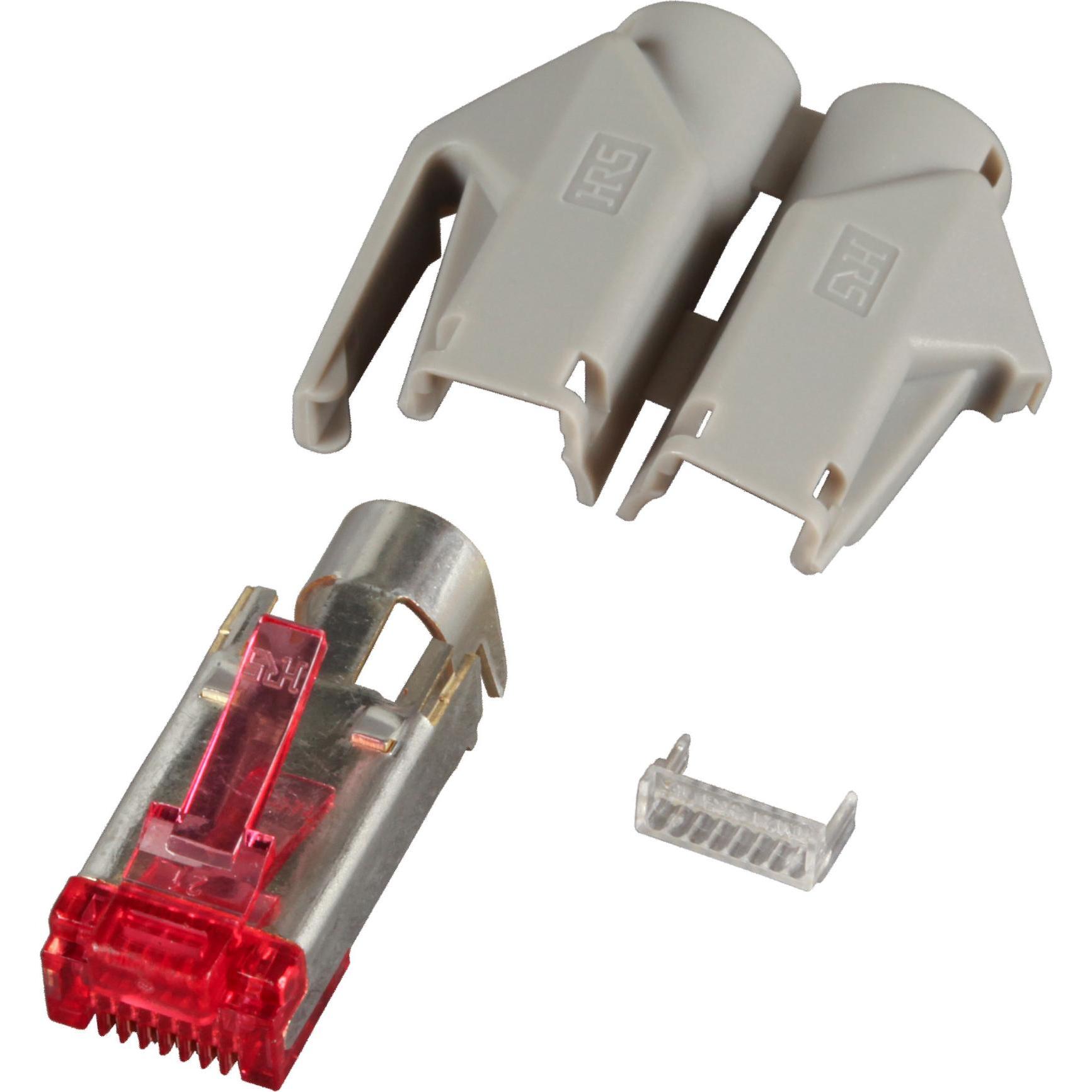 EFB Elektronik Produttore: HIROSE RJ45 Spina Hirose STP, TM21 grigio, 100 pezzi, 3 elementi, Cat. 6 Canale Clas... (Accessori di rete), Accessori di r