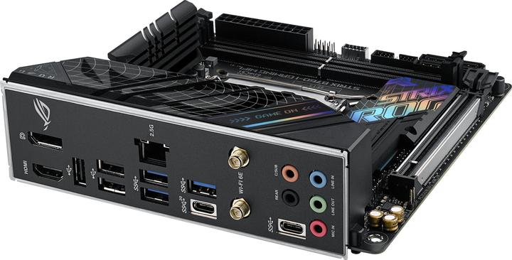 Actual product image ASUS ROG STRIX B760-I GAMING WIFI (LGA 1700, Intel B760, Mini-ITX)