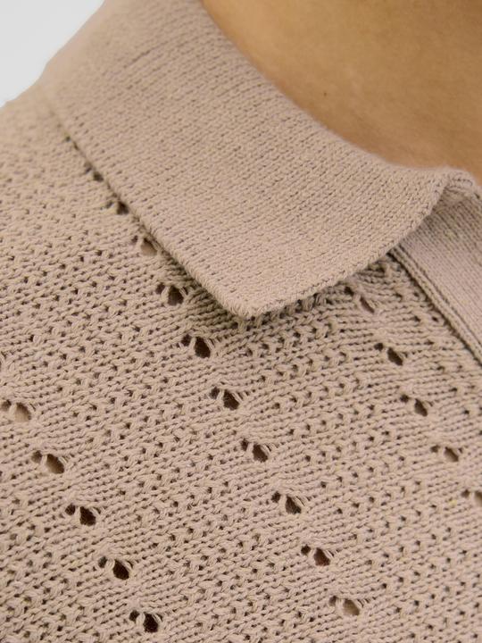 Produktbild Jack & Jones Jorparos Knit Easter Ss Crochet Polo (XXL)