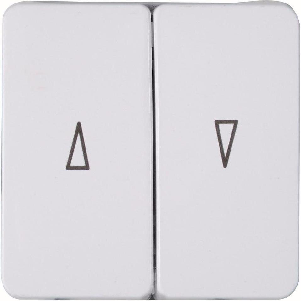 Kopp Wippe 2t Jalousie arkws glz Pfeile Symbol Pfeile, Taster + Schalter, Weiss
