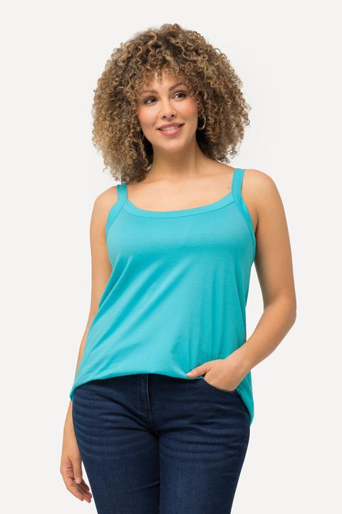 Produktbild Ulla Popken Spaghettitop, Rundhals, Modalmix, ärmellos (54)