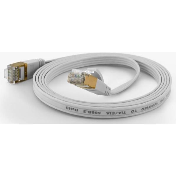 Thumbnail - Wantec Flaches CAT6A FTP Patchkabel (F/UTP, CAT6a, 3 m), Netzwerkkabel