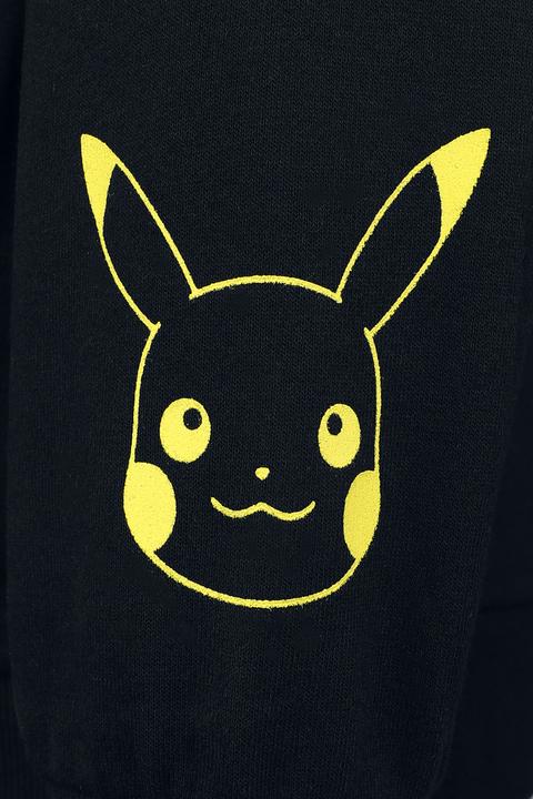 Immagine prodotto Difuzed Giacca con cappuccio Pokemon Pikachu Electrifying Line-art Taglia S (S)