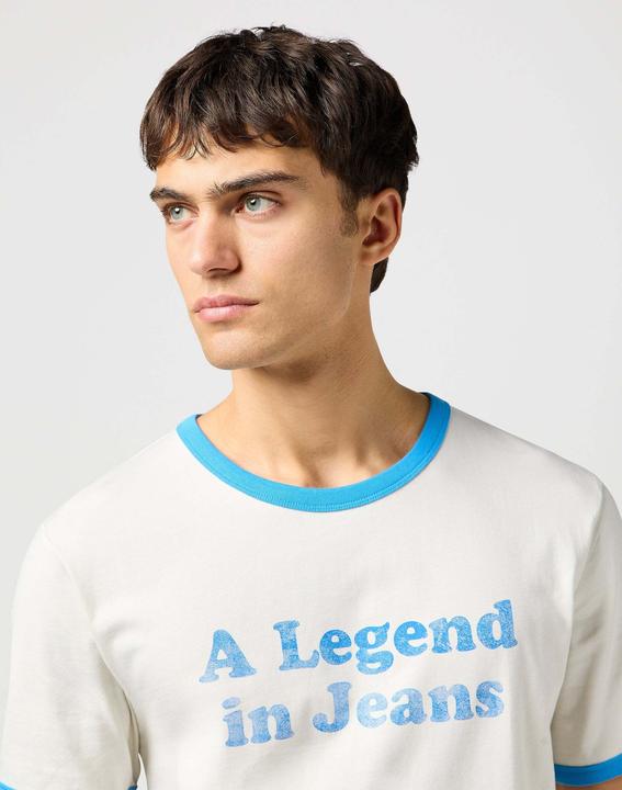 Actual product image Wrangler T-Shirt Ringer Tee (S)