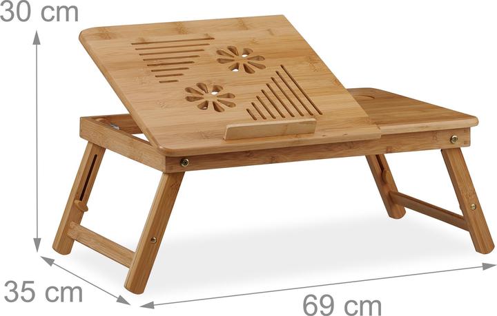 Image du produit Relaxdays Table pour ordinateur portable