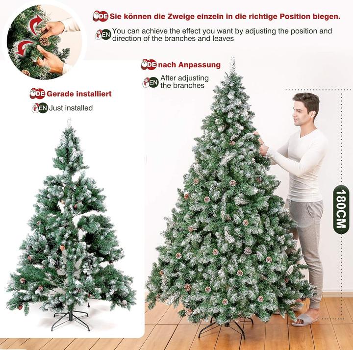 Actual product image Yorbay Christmas tree (180 cm)