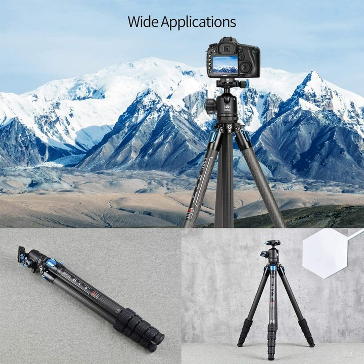 Actual product image Sirui ST-124 Superb Travel (Carbon)