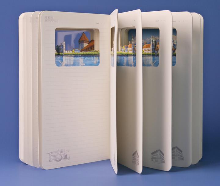 Immagine prodotto Taccuino 3D (Righe, Copertina rigida)