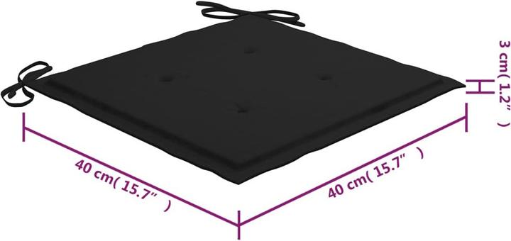 Produktbild vidaXL Gartenstuhl