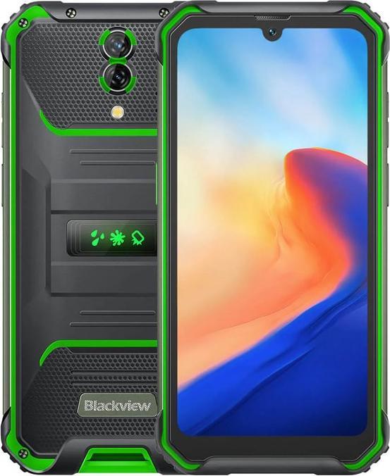 Produktbild Blackview BV7200 (128 GB, Schwarz, Grün, 6.10", Dual SIM, 4G)