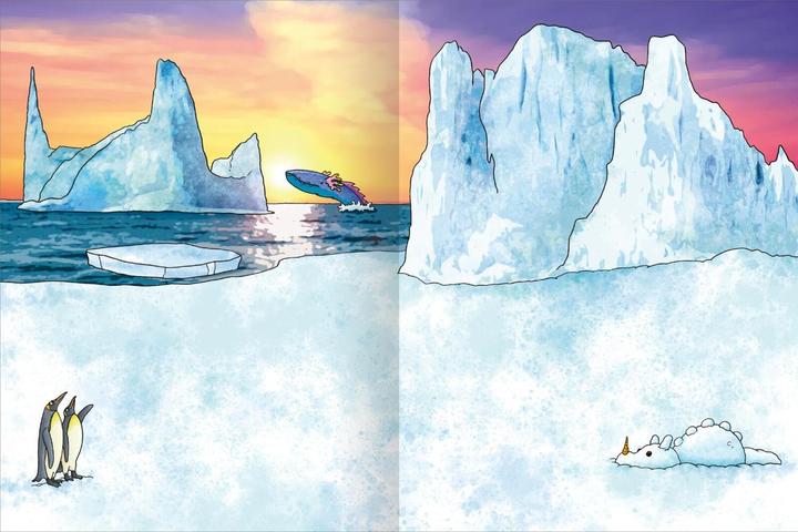 Actual product image First Sticker Metallic - Dragons