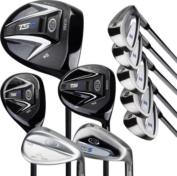 U.S. Kids Golf TS5 10-Club 63" 160-168cm navy GSH (Mano destra)