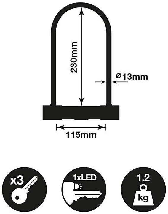 Produktbild Yale High Security Bike Lock