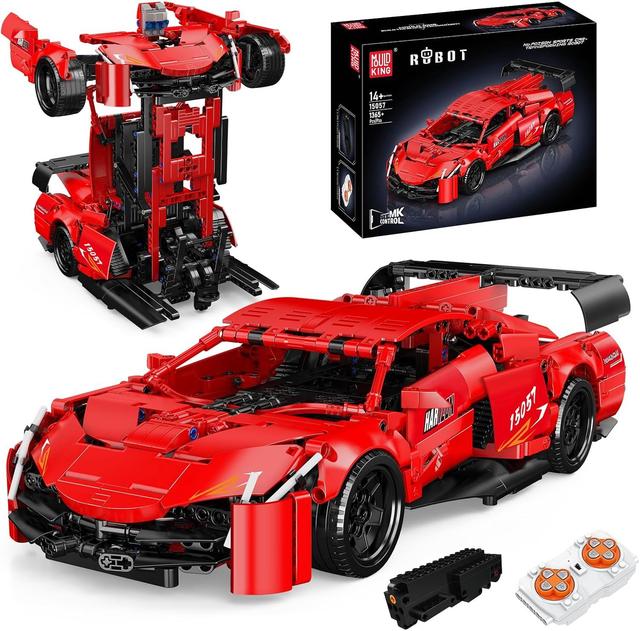 Image du produit Mould King Technik Transformable Sportwagen Roboter