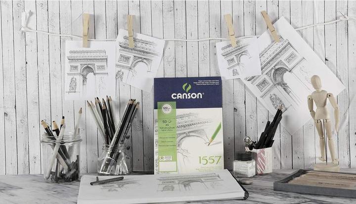 Image du produit Canson 1557 (A4, Blanc, Couverture souple)