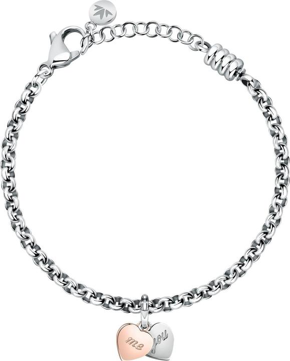 Morellato Romantic bicolor bracelet Me&You Drops SCZ1315 (19 cm, Edelstahl)