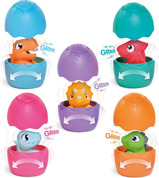 Actual product image Tomy Dino eggs top