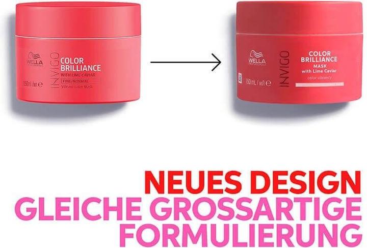 Immagine prodotto Wella System Professionals Invigo Color Brilliance Vibrant Color Mask Fine-150 ml (150 ml)