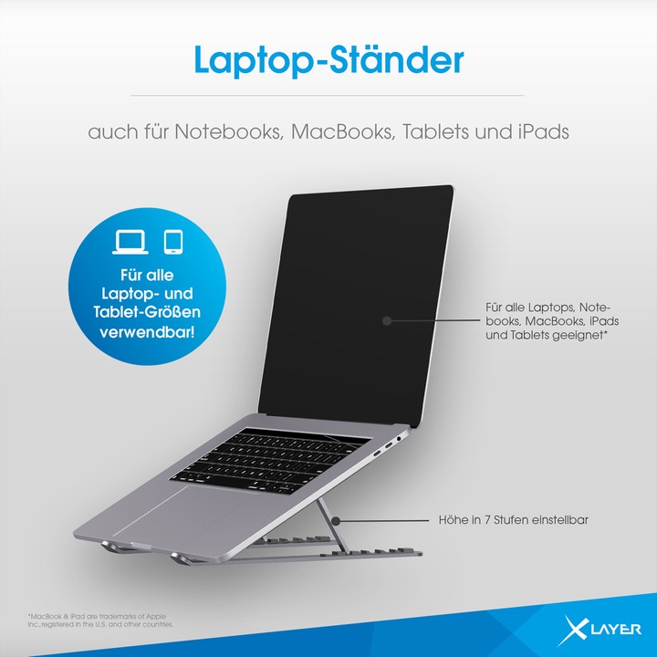 Immagine prodotto Xlayer Supporto per laptop