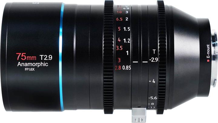 Image du produit Sirui Venus 75mm T2.9 1.6x Canon RF (Canon RF, Plein format)